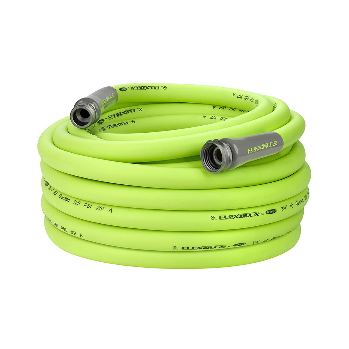 Garden Hose Flexzilla 3/4 in. x 75 ft., Lightweight All-Weather Water Hose, Durable and Flexible, Leak-Free Connections