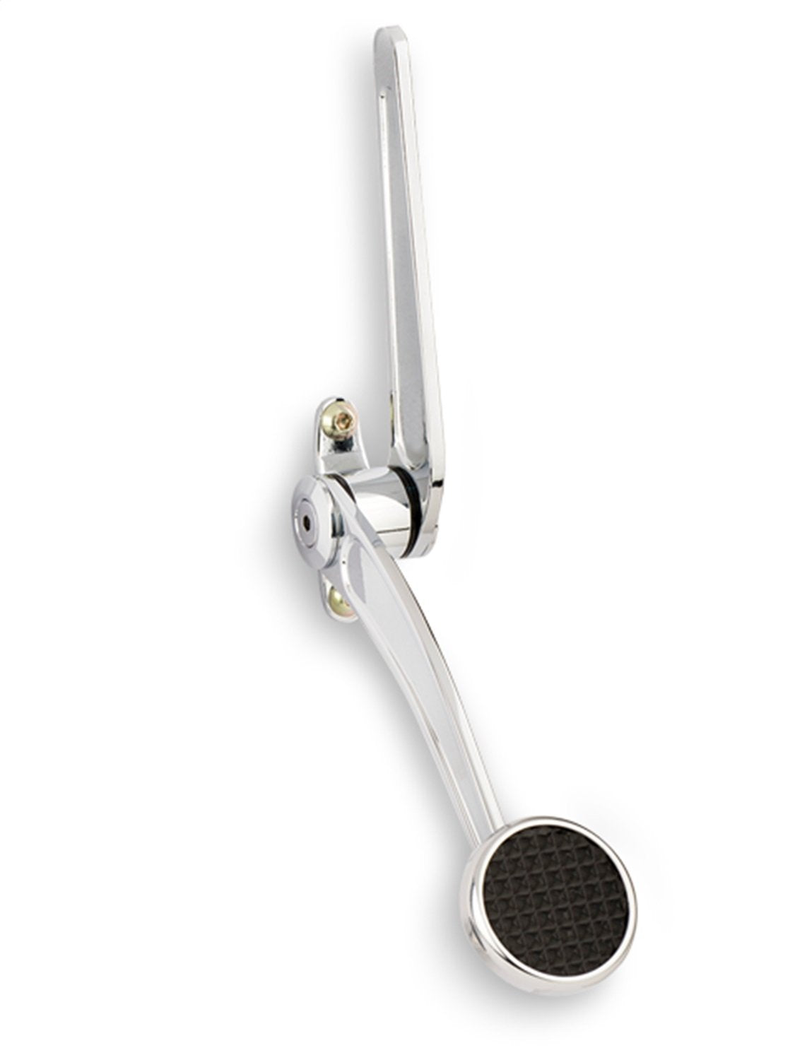 Polished Round Billet Aluminum Lokar Throttle Pedal Assembly BAG-6189