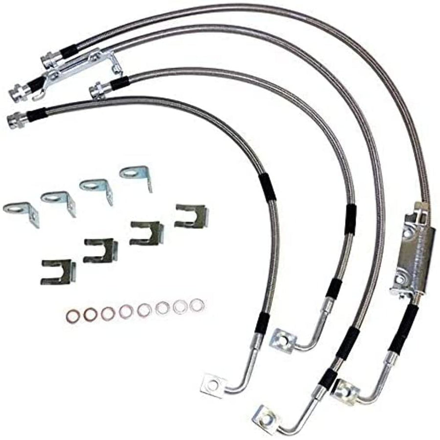 Stainless Steel Brake Hose Kit Crown Automotive RT Off-Road (RT31049)