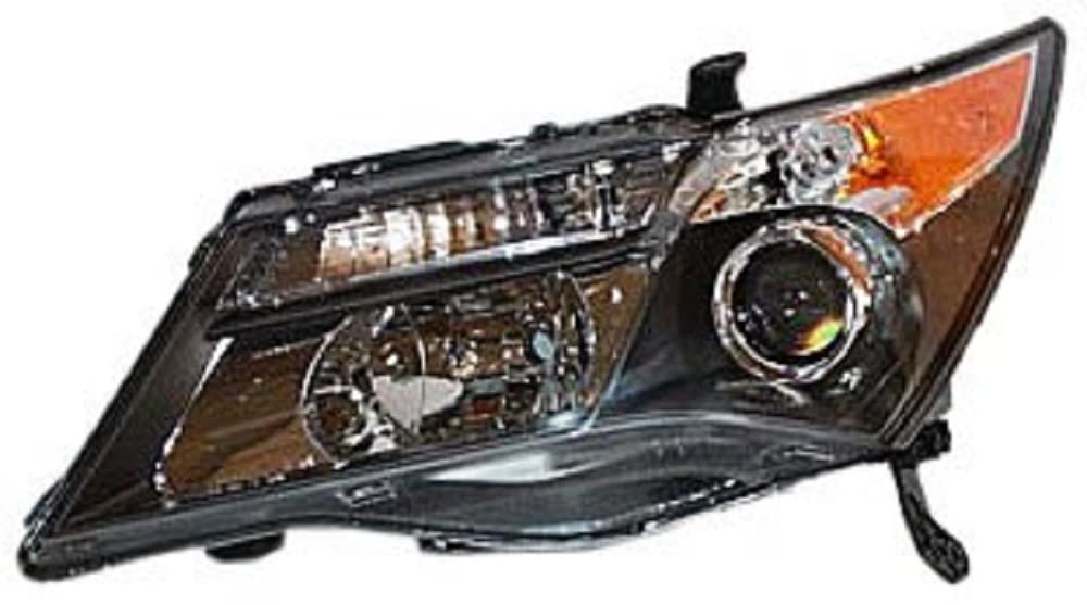 Left TYC Headlight Assembly Compatible with 2007-2009 Acura MDX