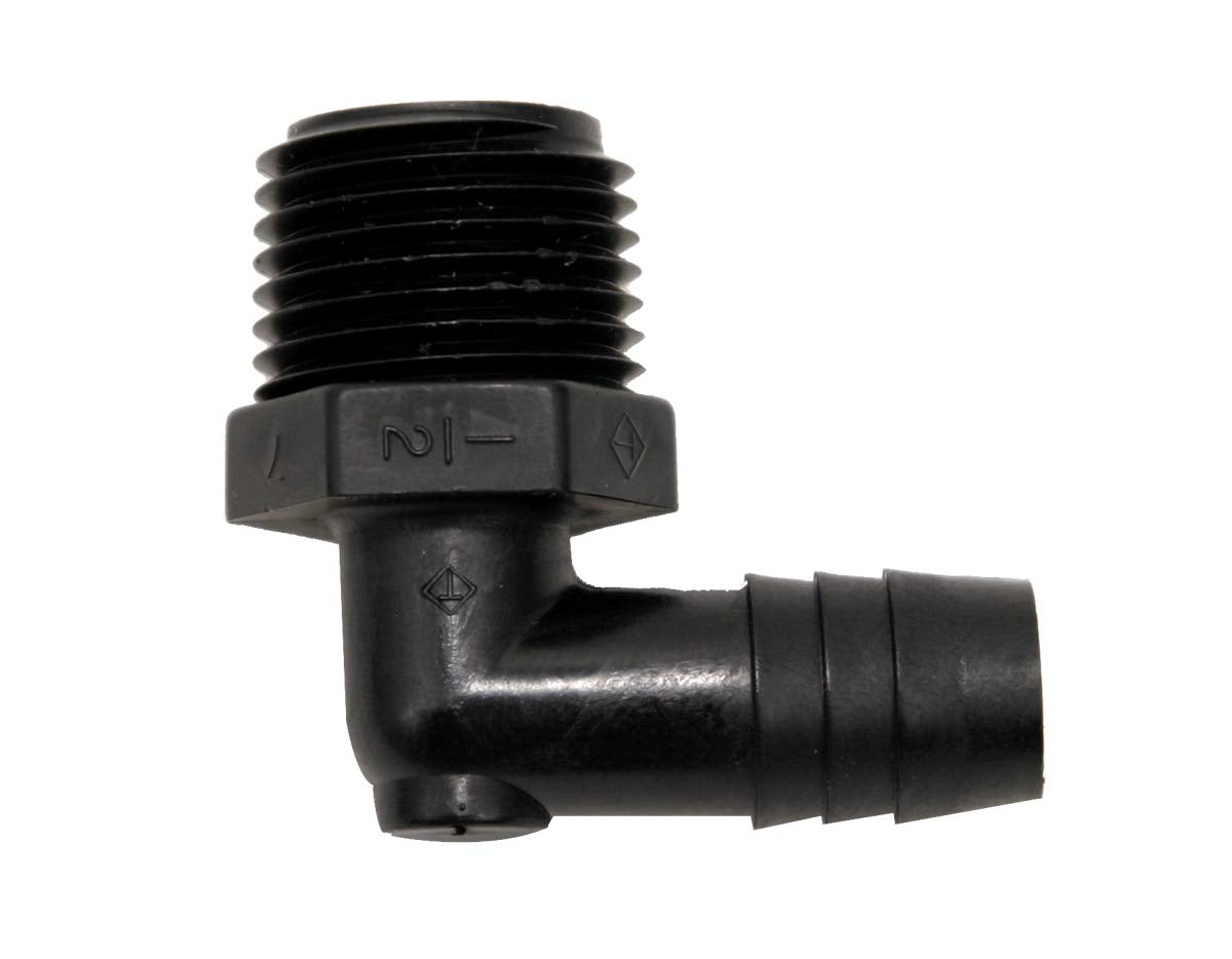 Valterra 1/2" Barb x 1/2" Male Pipe Thread Adapter RF846