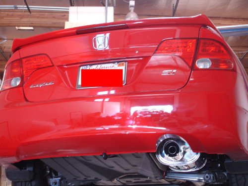 Axle Back Exhaust Megan Racing MR-ABE-HC06SI