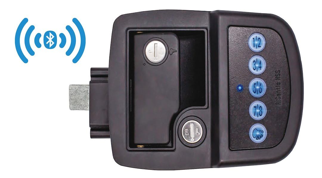 Bauer 013-5091 Keyed-A-Like Bluetooth Electric Towable Lock - RH,Black Products