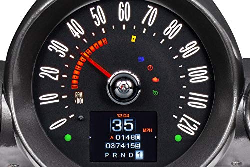 Dakota Digital RTX-59C-IMP-X Retrotech Gauge Instrument System Compatible with 1959-60 Chevy Impala/El Camino