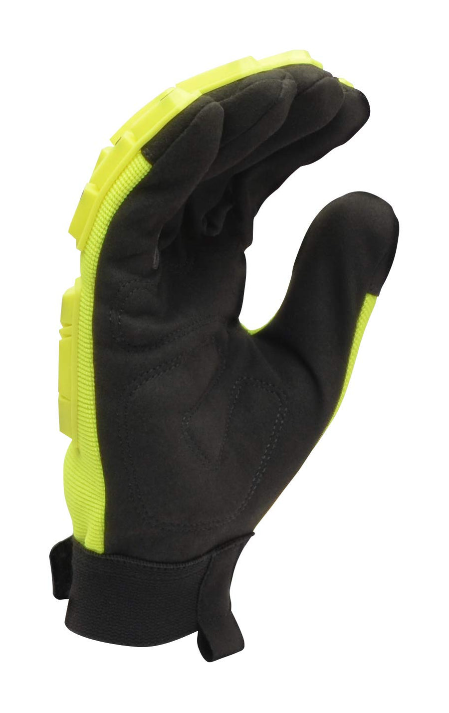 Men's Walker's Impact Resistance Poly Glove | Durable Anti-Shock Polyurethane EN388 Padded Work Safety Glove w/Impact Bumpers, Medium
