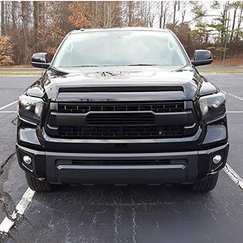 2LHP-TUN14JM-V2-RS SPEC-D TUNING Retro Style Projector Headlights Black for 14-18 Toyota Tundra