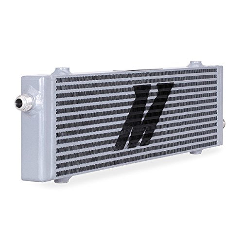 Mishimoto Large Cross Flow Bar & Plate Oil Cooler, Silver, Universal