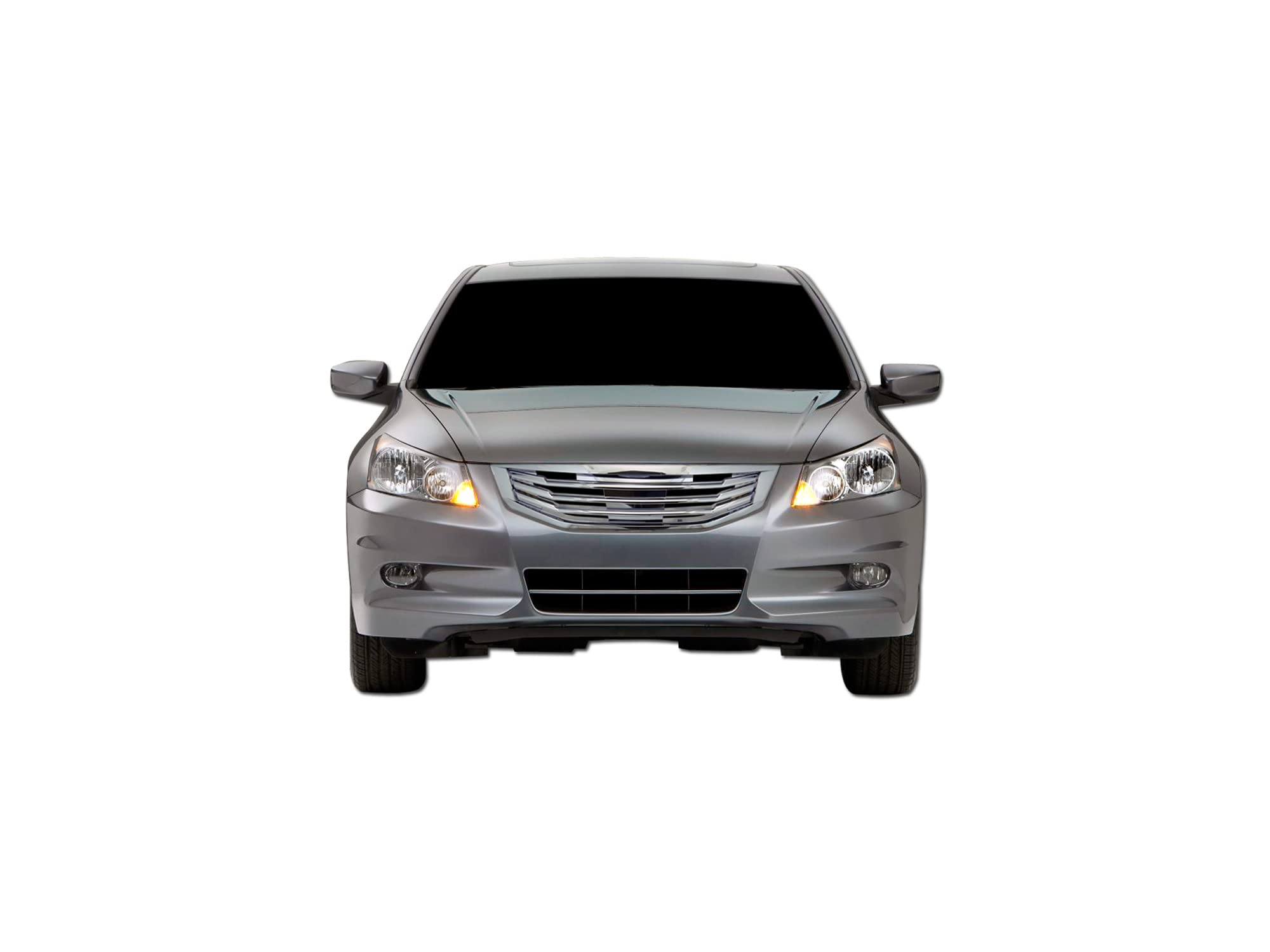 7148994 Armordillo USA Horizontal Grille Fits 2011-2012 Honda Accord Sedan-Chrome