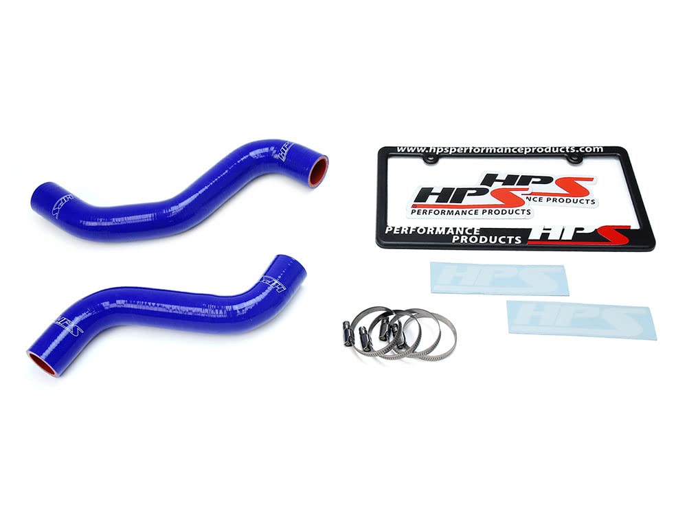HPS Blue Silicone Radiator Hose Kit Coolant OEM Replacement 57-1840-BLUE Performance