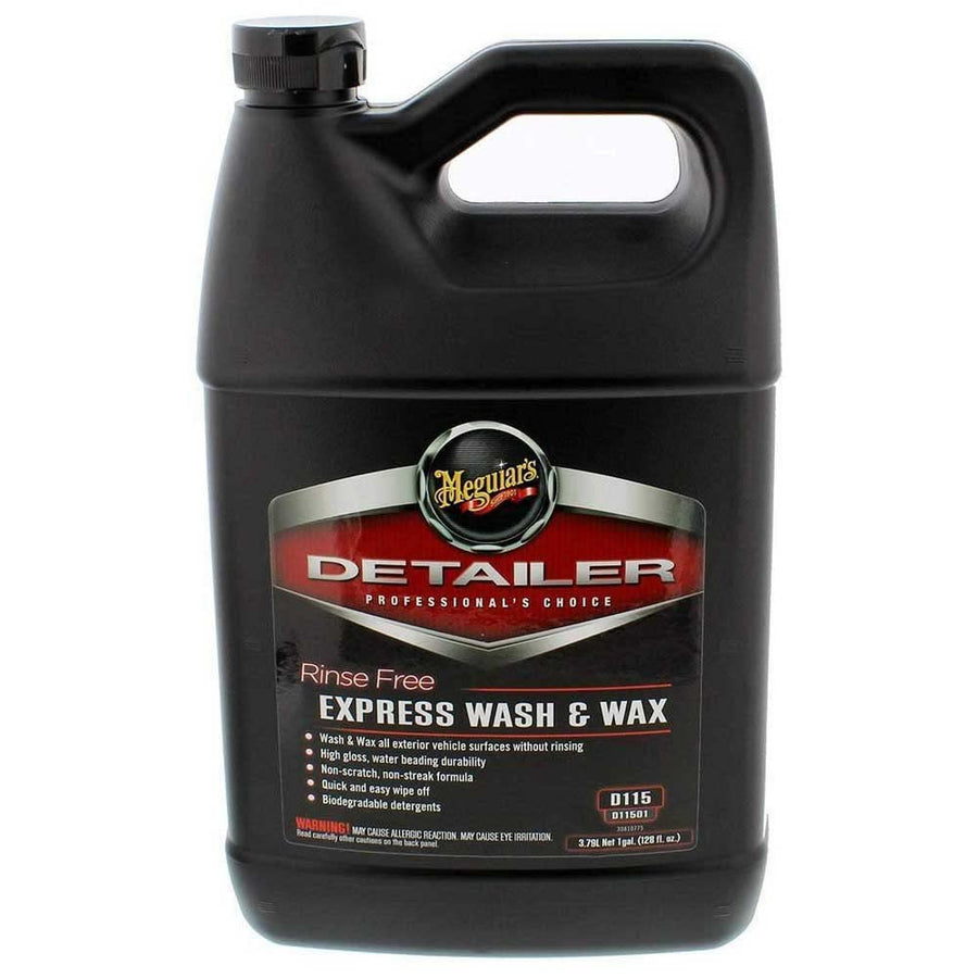 Rinse Free Meguiar's Wash & Wax Express, 1 Gallon