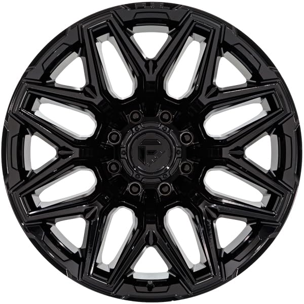 FLUX FUEL OFF-ROAD 20X9 8X170 5.04 1mm GLOSS BLACK - FC854BX20908701