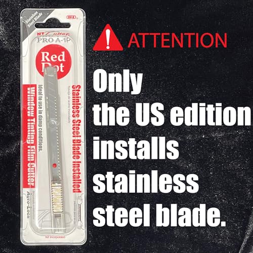 Auto-Lock NT Cutter Stainless Steel Utility Knife (A-1P) 9mm