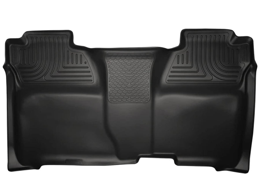 Husky 19231 Liners WeatherBeater Floor Black 1 pc. Rear Includes Coverage Underneath 2nd Row Seat WeatherBeater Floor Liner