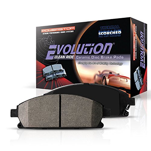 Power Stop Z16 16-1654 Evolution Front Ceramic Brake Pads For Honda Accord 2013-2022, Honda HR-V 2016-2022 [Model Specific]