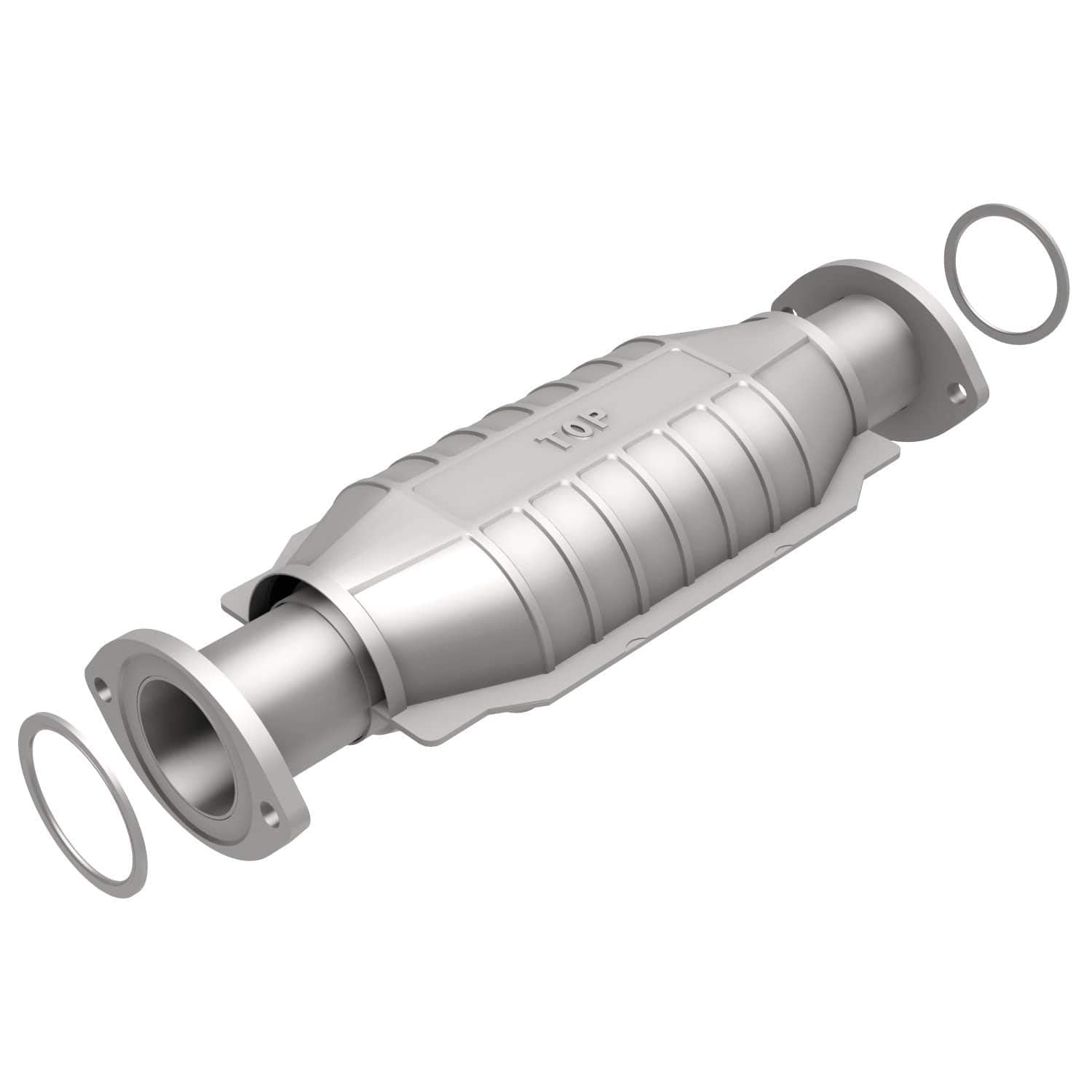 Large MagnaFlow Stainless Steel CA Legal Direct Fit Catalytic Converter 447220