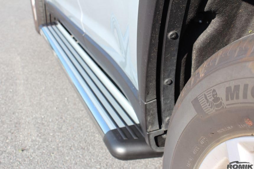RB2-S Romik® SUV Running Boards Side Steps fits Jeep Grand Cherokee Two-Row (5 seater) (2022 - Present)