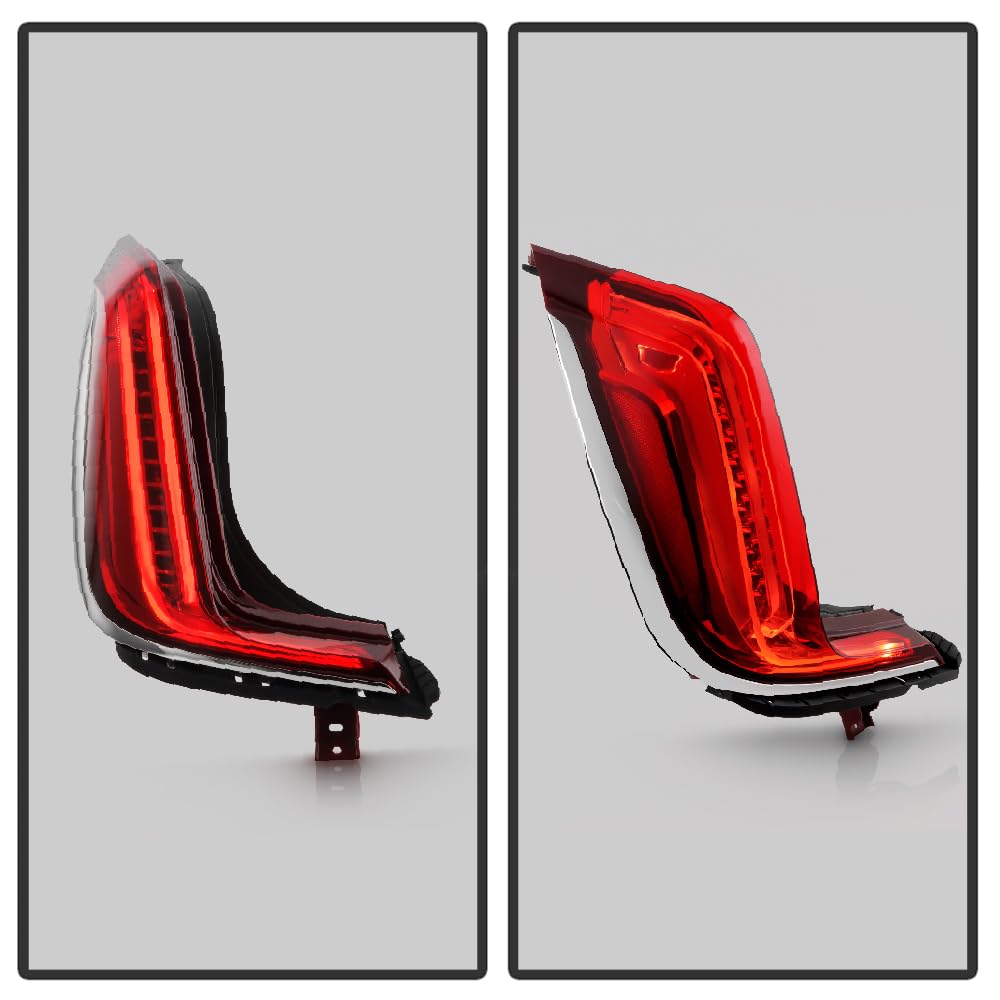 Cadillac XTS 18-20 Spyder (POE) Full LED Red Lens Tail Light - OE Left