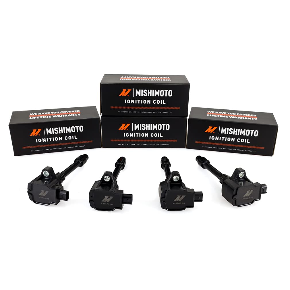 Ignition Coil Pack Mishimoto, Compatible with Honda Civic, 2016-2021, Set of 4