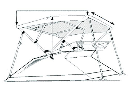 Taylor Made Products Bimini Boatops 42679 Boating Hardware & Maintenance Supplies 42679