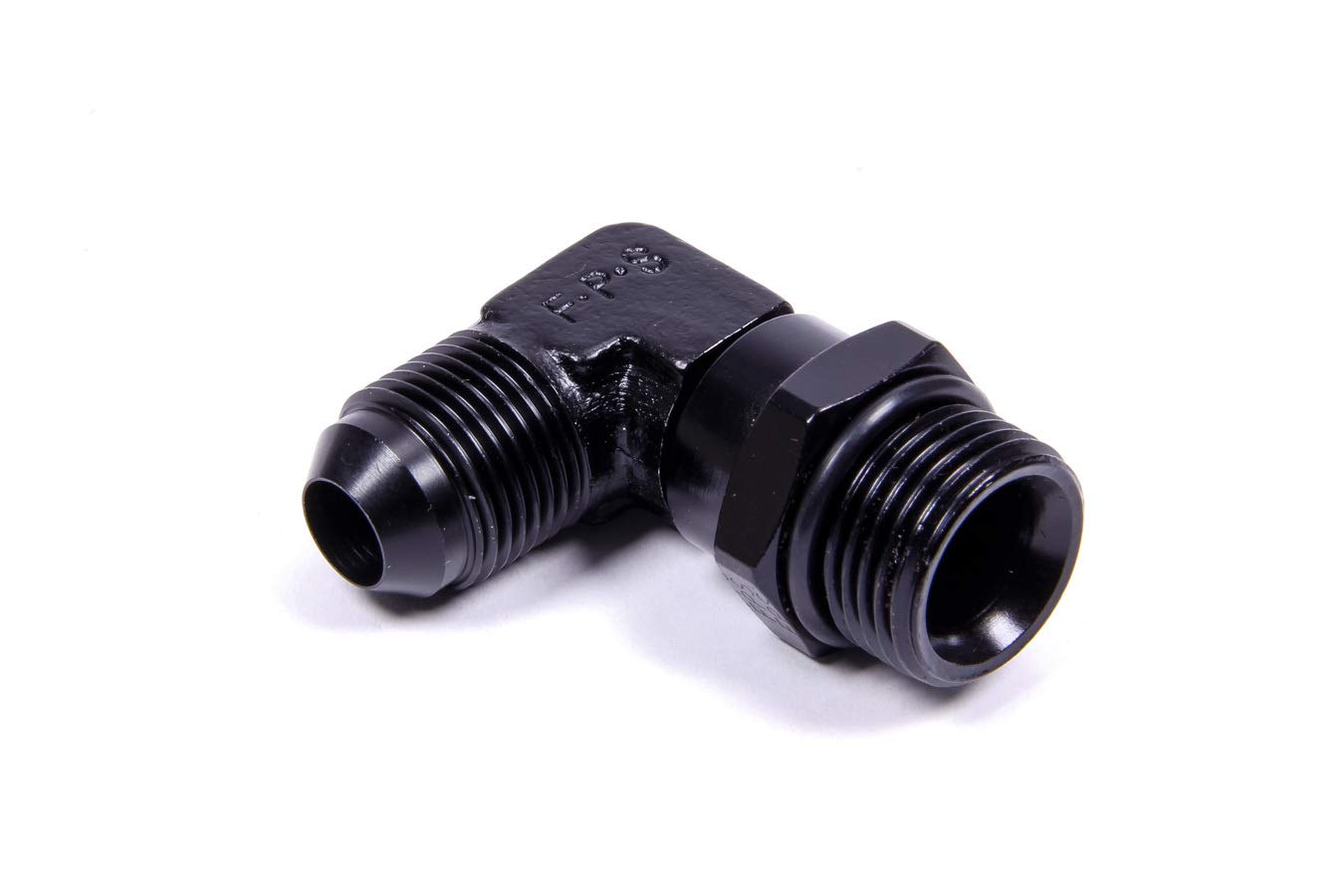 Aeromotive 15690 Elbow, Fitting, 90-Deg, AN-10 ORB to AN-08 Flare