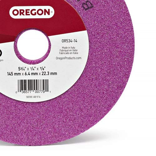 Grinding Wheel Oregon OR534-14A, 5-3/4-Inch by 1/4-Inch