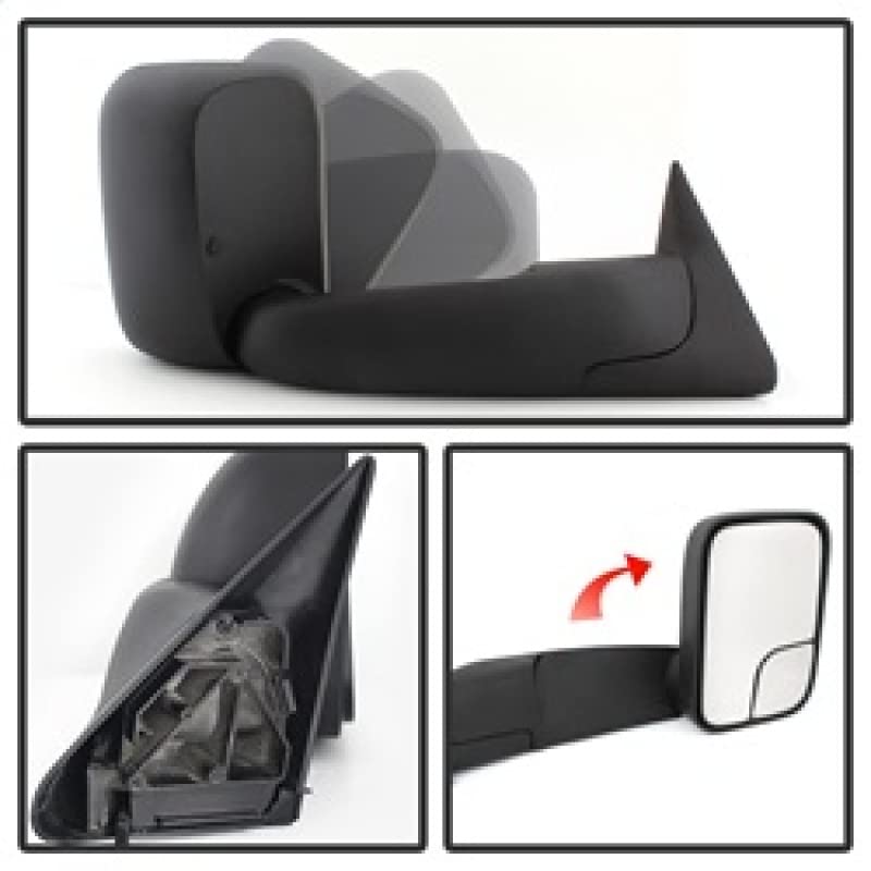 Manual Adjust Spyder Xtune - Mirror (MIR-DRAM94-MA-R)