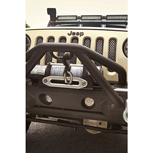 Rugged Ridge Jeep Wrangler JK Light Kit | Round 3.5" LED Lights, Circular Mounts | 11232.27 | Fits 2007-2018 Jeep Wrangler JK