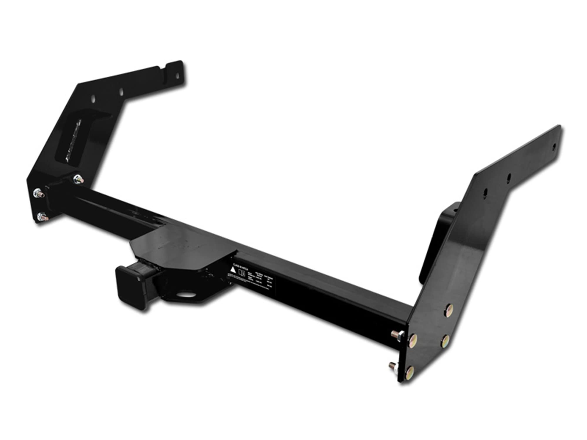 Class 3 Armordillo Trailer Tow Hitch with 2" Receiver Tube - Black Fits 1984-1995 Toyota Pickup Truck