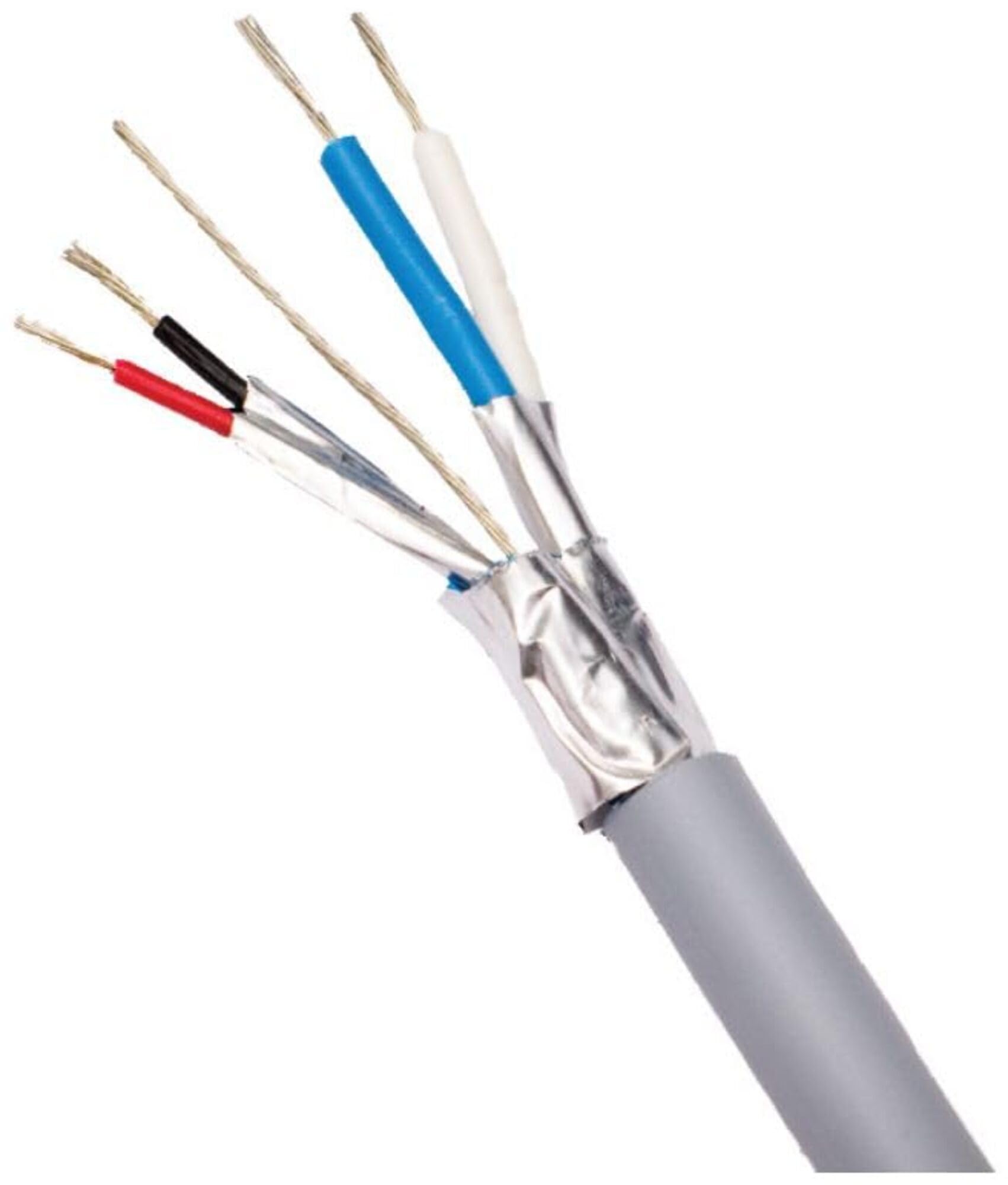 MARETRON MICRO BULK CABLE CG1-10 - 10 METER CONTINU, Used With Micro Connector And Field-Attachable Connectors To Build Exact Length Cables; 10 Meter Length; Gray PVC; 6 Ampere; Approvals: NMEA 2000 Approved/ UL Listed/ CSA Certified/ IEC-6