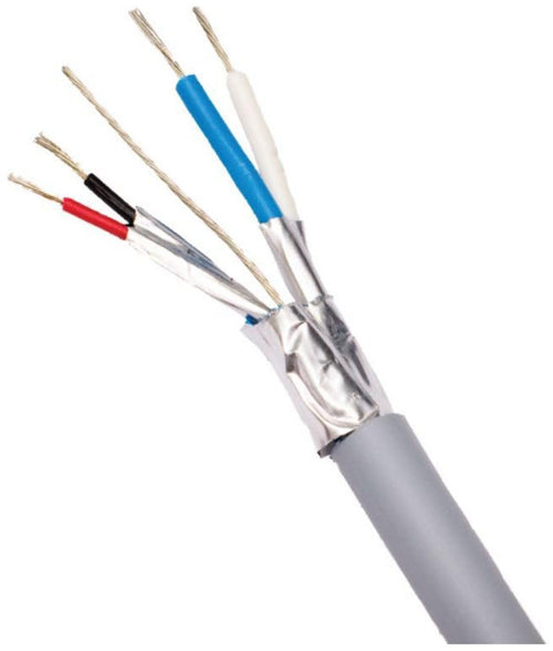 MARETRON MICRO BULK CABLE CG1-50 - 50 METER CONTINU, Used With Micro Connector And Field-Attachable Connectors To Build Exact Length Cables; 50 Meter Length; Gray PVC; 6 Ampere; Approvals: NMEA 2000 Approved/ UL Listed/ CSA Certified/ IEC-6