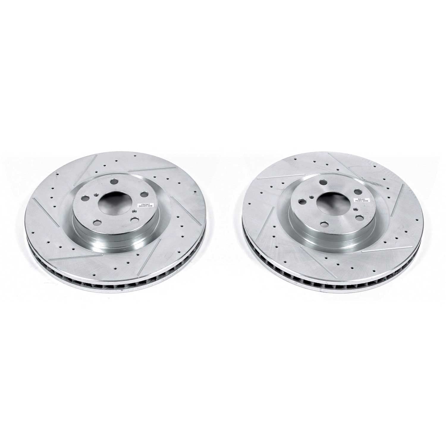 Drilled and Slotted Rotor Power Stop (JBR1392/1393XPR)