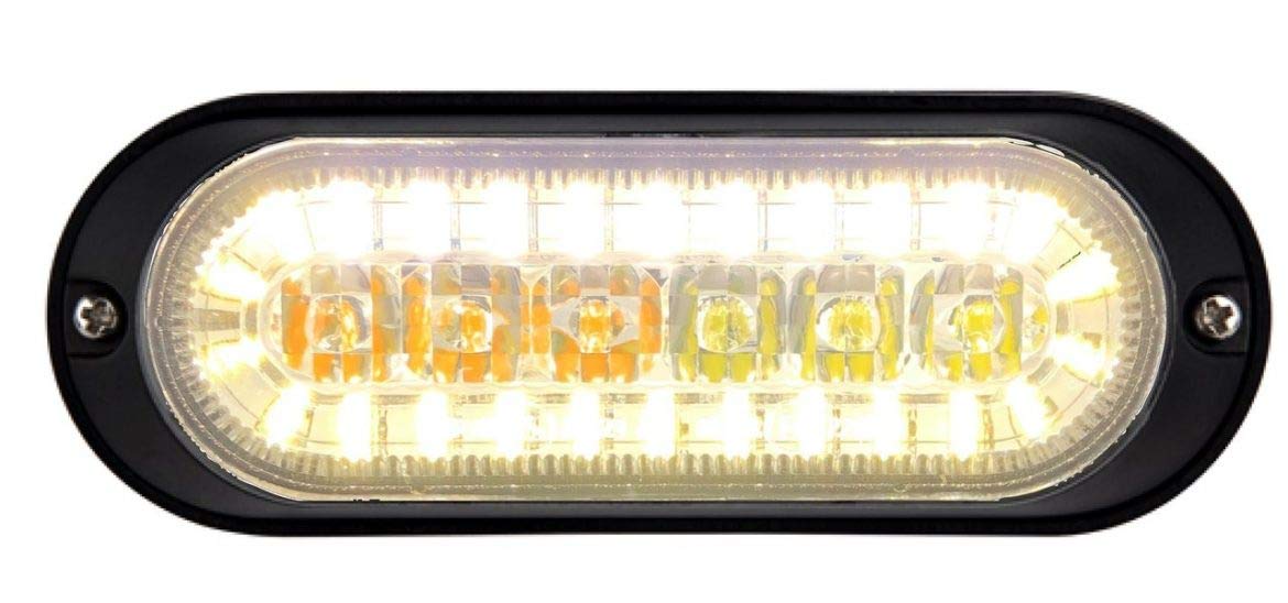 Amber Strobe Custer STR63AF with Built in Work Light