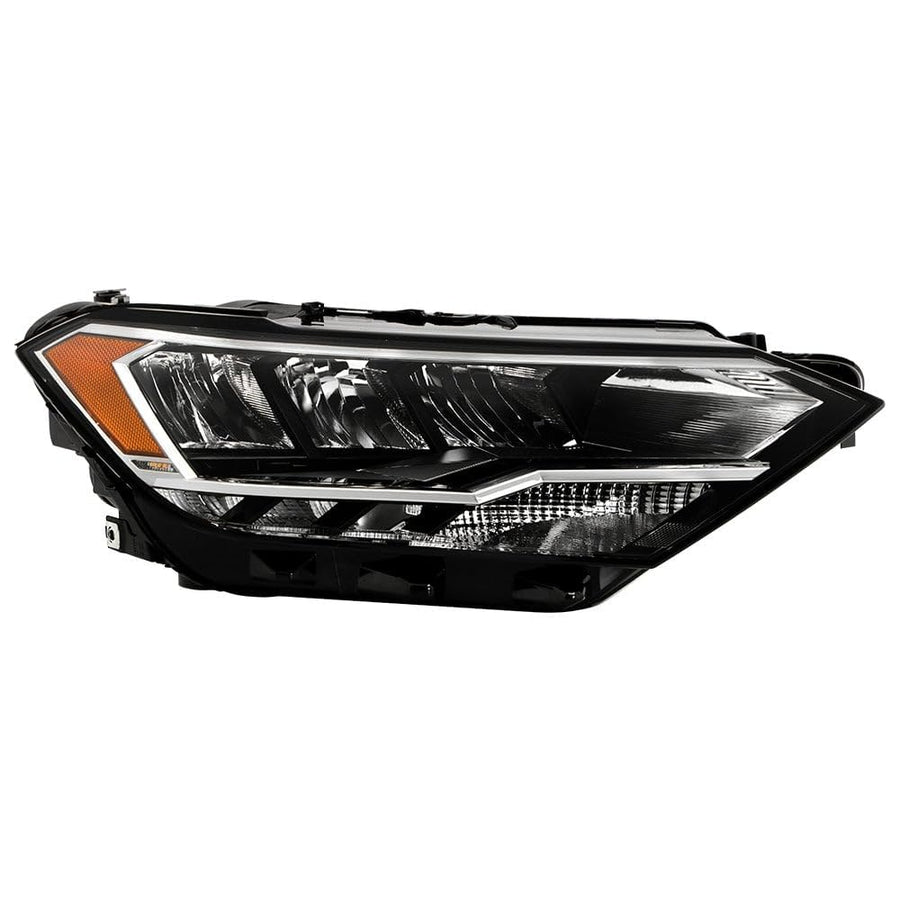 VW Jetta Spyder (OE) 19-22 S/Sport/SE (Not Fit SEL) High Low Beam LED Headlight - Low Beam-LED ; High Beam-LED ; Signal-PWY24(Included) - OE Right