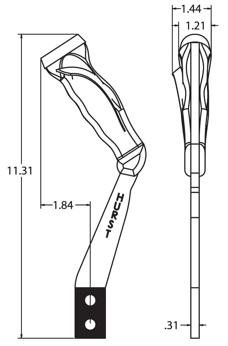 Pistol Grip Hurst Replacement Stick for Mopar 5388575