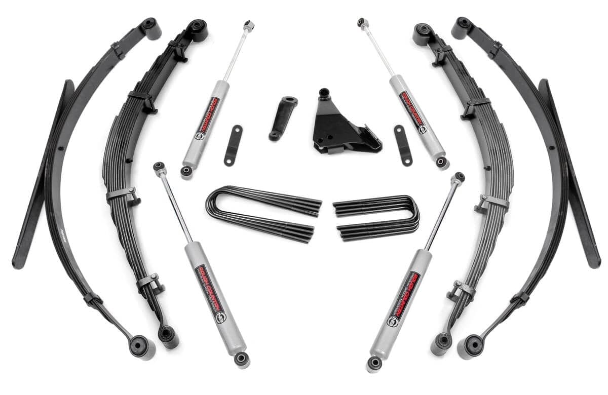 6" Rough Country Lift Kit w/N3 Shocks for 1999-2004 Ford Super Duty 4WD - 49730