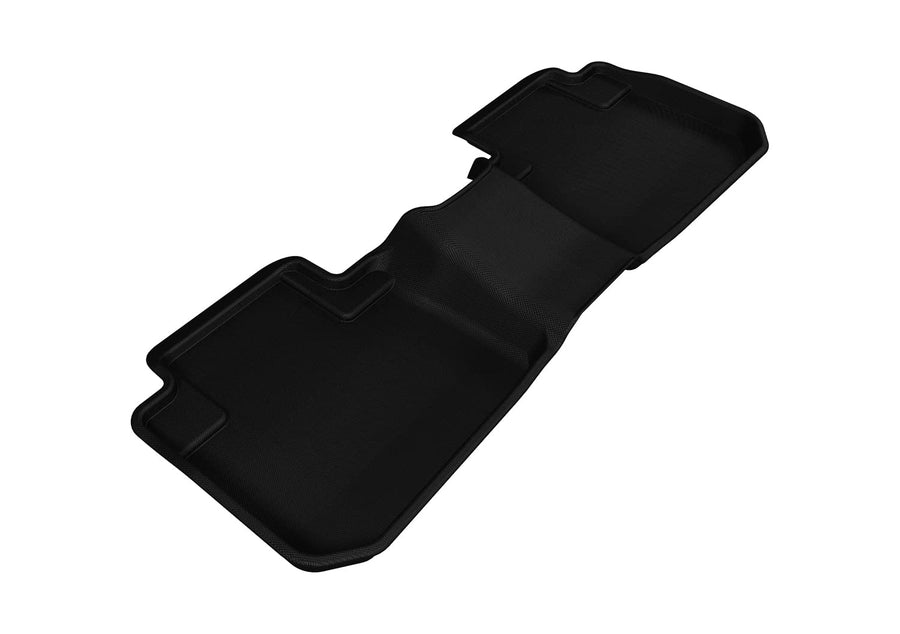 3D MAXpider Second Row L1SB00921509 Custom Fit All-Weather Floor Mat for Select Subaru Forester Models - Kagu Rubber (Black)