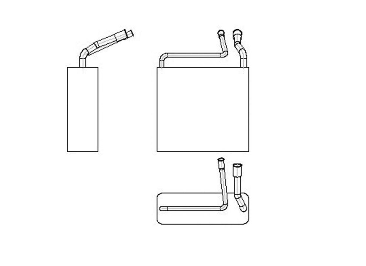 Evaporator TYC 97009 Compatible with 1997-2004 Ford F-150