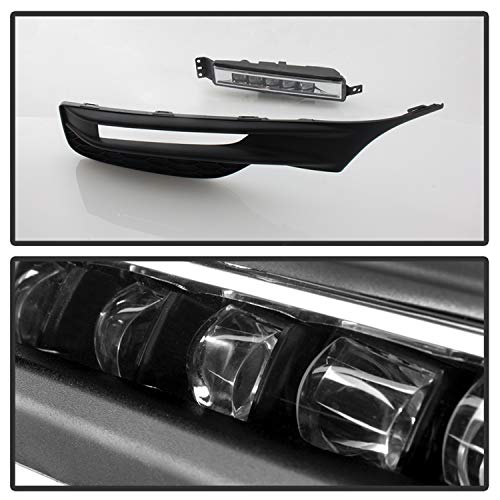 Honda Accord Sedan 2016-2017 Spyder 5083050 OEM LED Fog Lights W/Switch- Clear