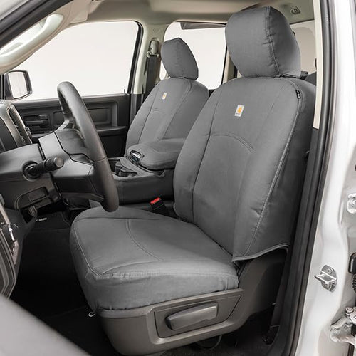 Carhartt Custom PrecisionFit Front Row Seat Covers - Gravel