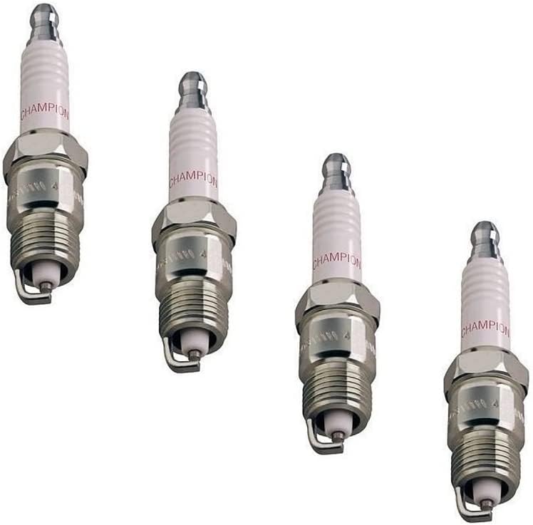 Copper Plus Champion J12YC (10) Spark Plug, Pack of 4