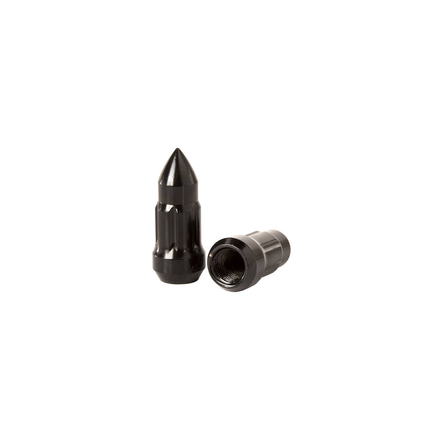 Wheel Lug Nut Rugged Ridge 16715.25, 23 Piece, 1/2x20, Bullet Style, Black