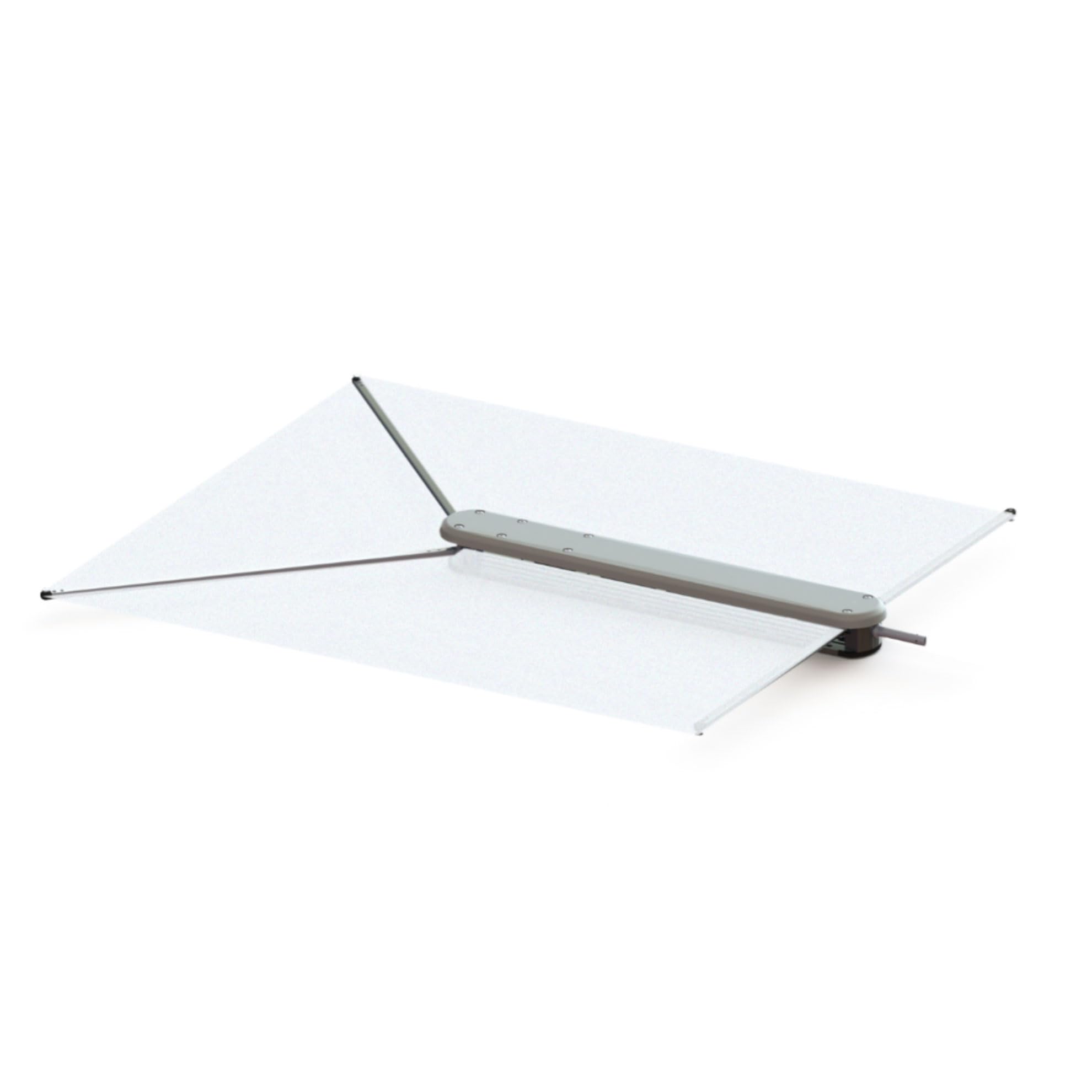 TACO Marine Taco Shadefin W/White Fabric & Bag T10-3000-1
