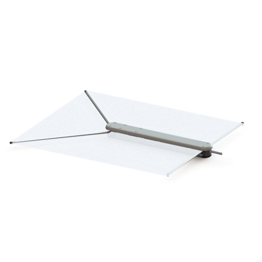 TACO Marine Taco Shadefin W/White Fabric & Bag T10-3000-1