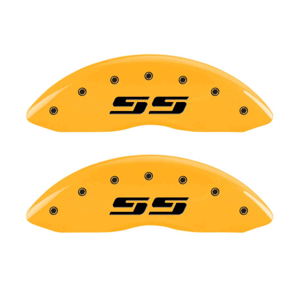 Caliper Covers MGP 14034SSS3YL, Yellow