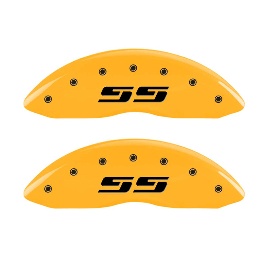 Caliper Covers MGP 14238FSS3YL, Yellow