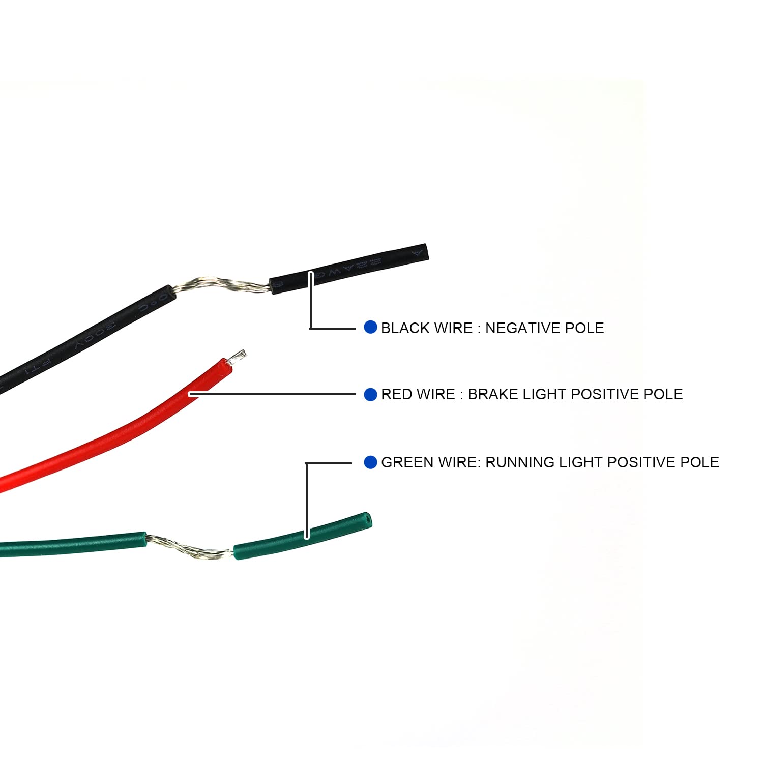 F1 Style Spec-D Tuning LED 4TH 3RD Brake Tail Light Compatible with Subaru WRX/STI 2011-2021, 2011-2016 Subaru Impreza, 2013-2017 Subaru XV Crosstrek