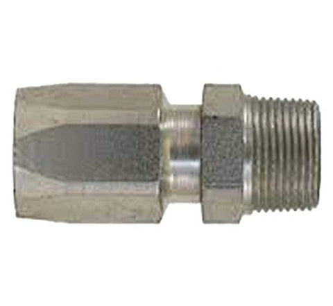4C5-2RMP Gates Field Attachable for C5C, C5D and C5M Hose, Male Pipe NPTF, 30 Cone Seat, Steel, 3/16" ID