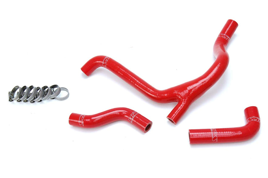 Red Silicone HPS 57-1254-RED Radiator Coolant Hose Kit