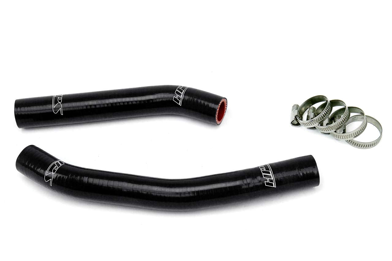 Black HPS 57-1361-BLK Silicone Radiator Coolant Hose Kit