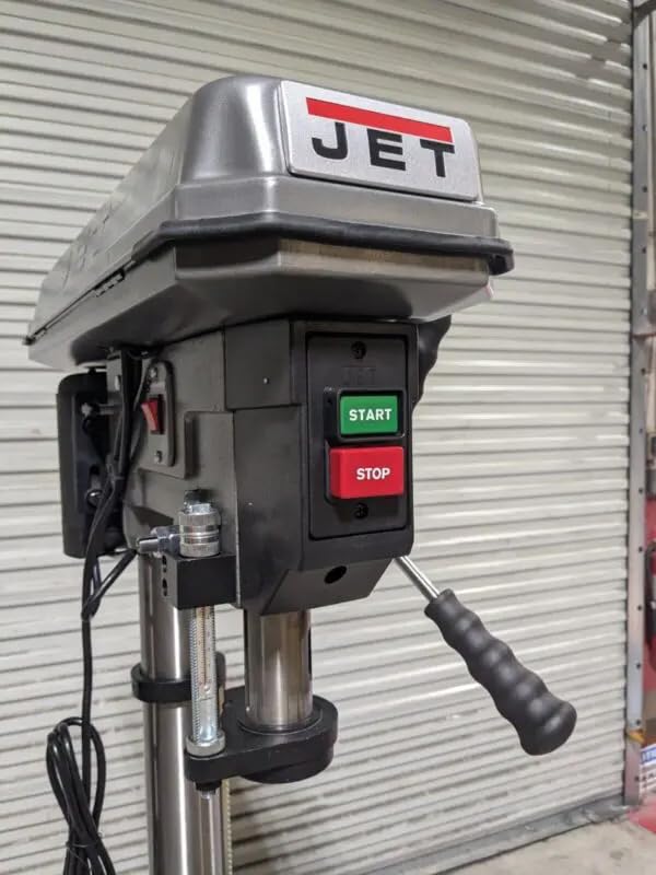 15-Inch JET Floor Drill Press, 16 Speed, 3/4 HP, 115/230V 1Ph (Model J-2500)